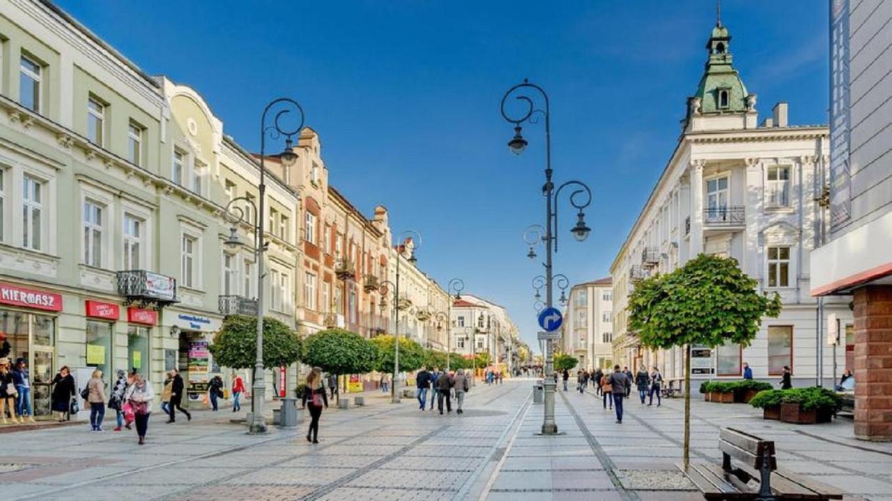 Apartamenty Centrum Panoramiczna Mala Dwojka Swan Labedz Promenada Klimatyzacja Lodowa Kielce Exterior foto